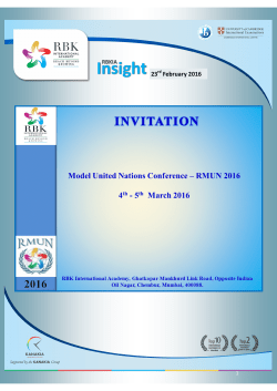 23rd February, 2016 - RBK International Academy