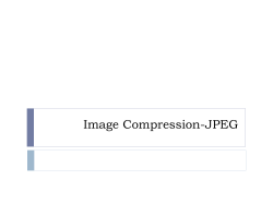 Image Compression-JPEG