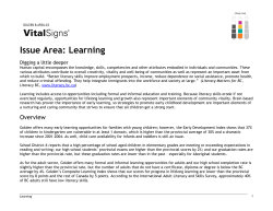 Learning - Golden and District Community Foundation