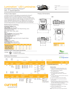 Lumination DI4S Series 4" Square Downlights | IND087