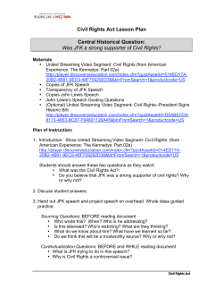 Civil Rights Act Lesson Plan