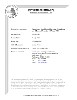 as of 19-July-2006