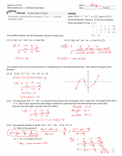 Notes 8.5 B KEY