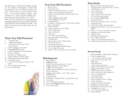 10-11 Elementary Supply List.pub