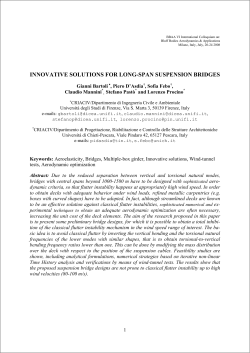innovative solutions for long-span suspension bridges