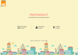 PropInsight - A detailed property analysis report of Siddha Xanadu