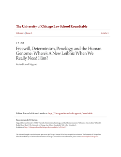 Where`s A New Leibniz When We Really Need Him?