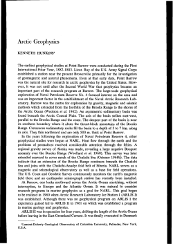Arctic Geophysics