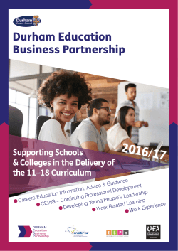 Durham EBP catalogue 2016-17