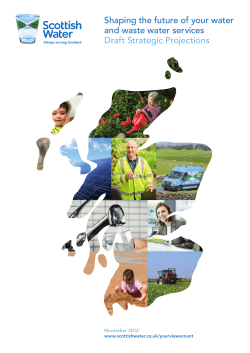 Shaping the future of your water and waste water