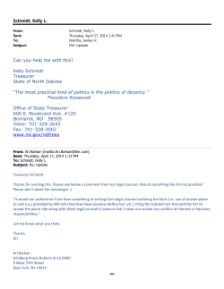 Schmidt, Kelly L. Can you help me with this? Kelly Schmidt