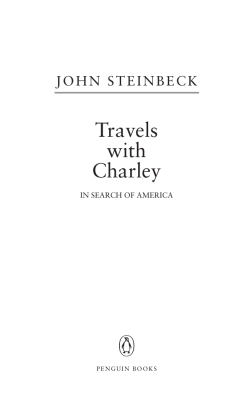 Travels with Charley in Search of America