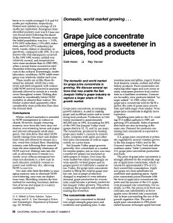 Grape juice