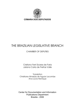 texto ingles.indd - C&acirc;mara dos Deputados