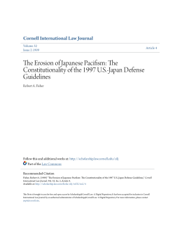 The Erosion of Japanese Pacifism