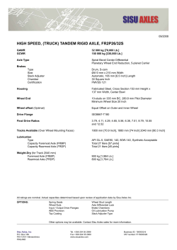 FR2P26/32S - Sisu Axles
