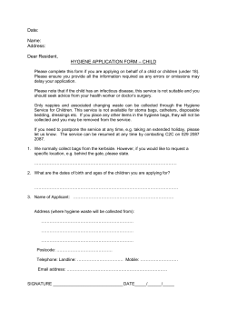 CHILD - Cardiff Council