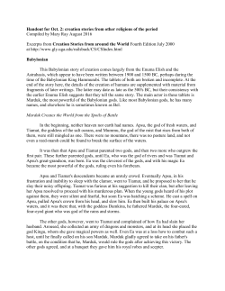 Handout - First Baptist Church of Madison