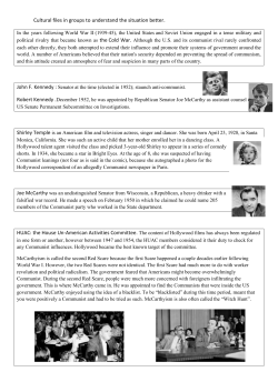 Cultural files in groups to understand the situation