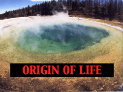 Origin of Life powerpoint pdf