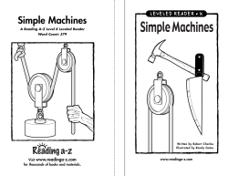 Simple Machines