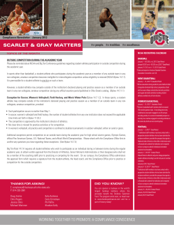 January 2012 Newsletter