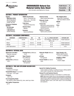 Unodourized natural gas