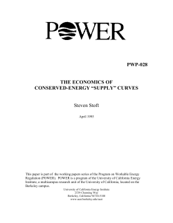 pwp-028 the economics of conserved-energy