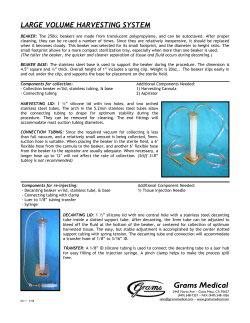 Large Volume Harvesting System