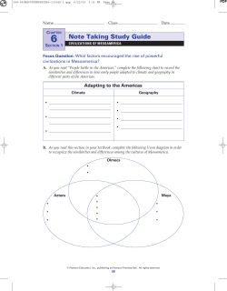 Note Taking Study Guide