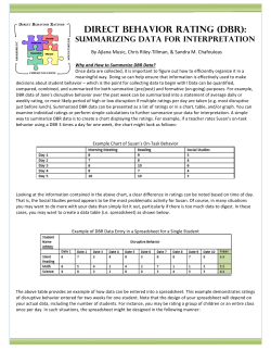 DBR Quick Guide Graphing