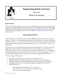 Issue Six_Becoming a Writer