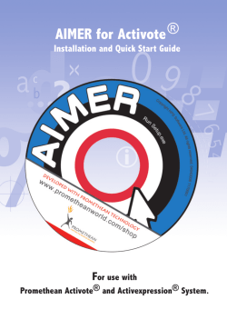 Activote Quick Start