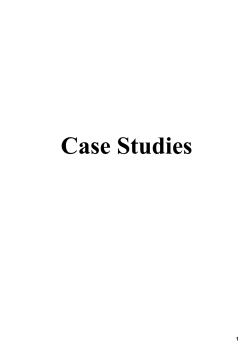 Case Studies