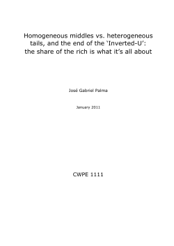 Homogeneous middles vs. heterogeneous tails, and the end of the