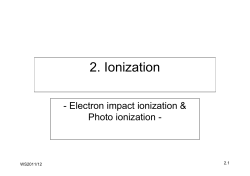 2. Ionization