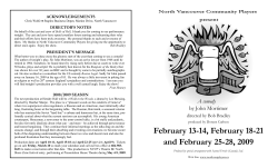Publication2 (Read-Only) - North Vancouver Community Players