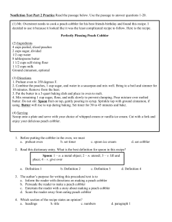 Nonfiction Test Part 2 Practice