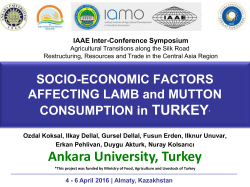 Ankara University, Turkey