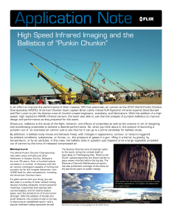 Read the Application Note about FLIR`s Punkin