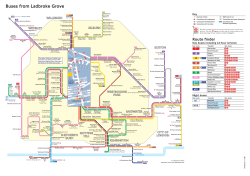 Buses from Ladbroke Grove