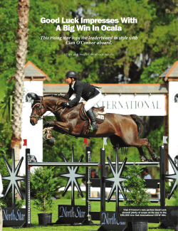 Good Luck Impresses With A Big Win In Ocala