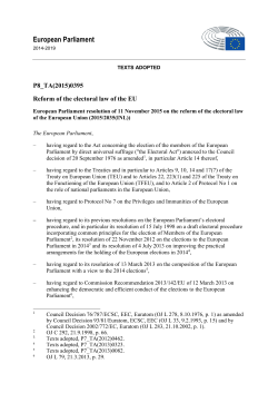 European Parliament - Uni