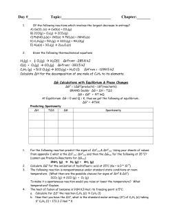 D54 Warm Up - WongChemistry
