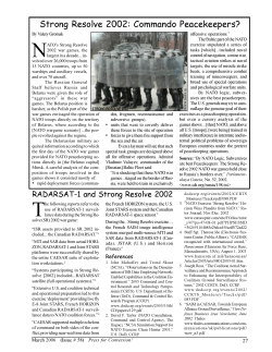Strong Resolve 2002: Commando Peacekeepers?