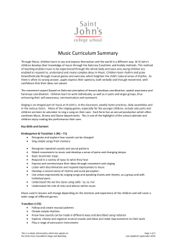 Music - St John`s College School