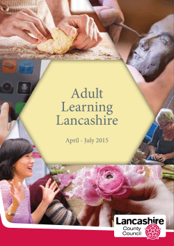 Adult Learning Lancashire