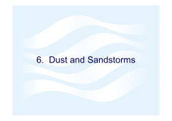 6. Dust and Sandstorms