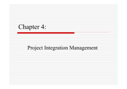 project management plan