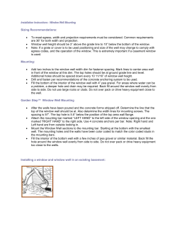Installation Instructions